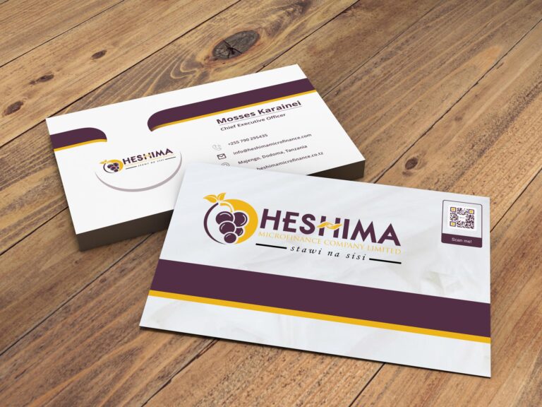 Heshima Business cards