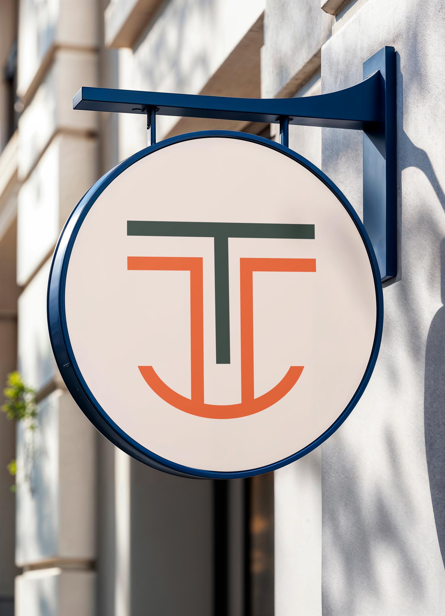 tc logo shop sign